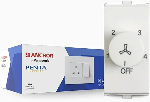 Anchor Penta White Fan Regulator