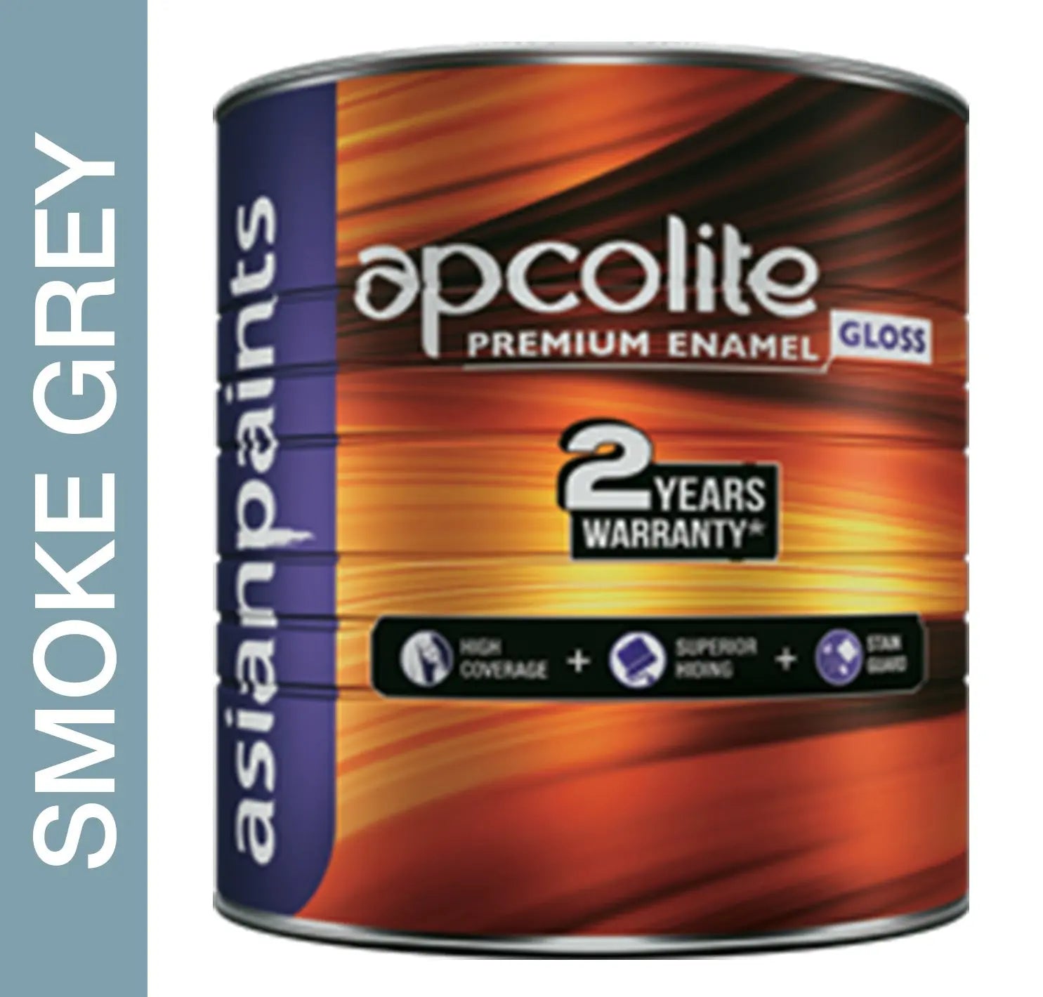 Asian Paints Apcolite Premium Enamel Smoke Grey (G)