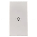 Anchor Penta White 6A Bell Switch, 1 Module