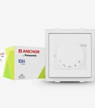 Anchor Roma White Fan Regulator - Buildenza
