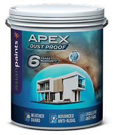 Asian Paints Apex Dustproof White - Buildenza