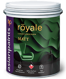 Asian Paints Royale Matt White - Buildenza