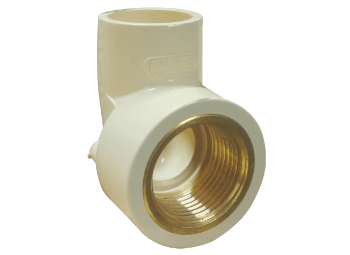 CPVC Elbow 90° (Brass Threaded) - Buildenza