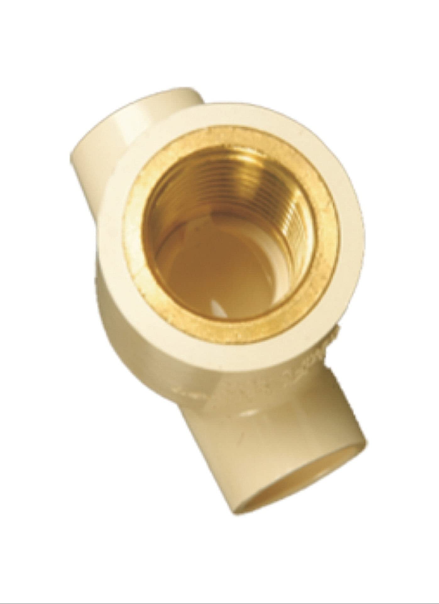 CPVC Tee (Brass Threaded) - Buildenza