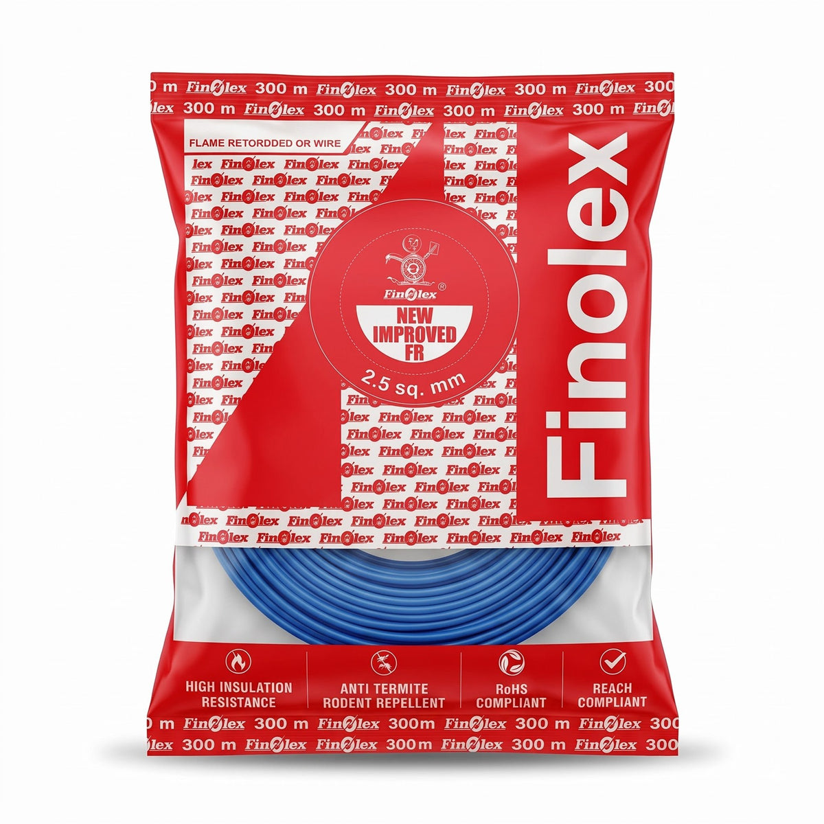 Finolex FR Wire (200/300 Mtrs) Project Packing - Buildenza