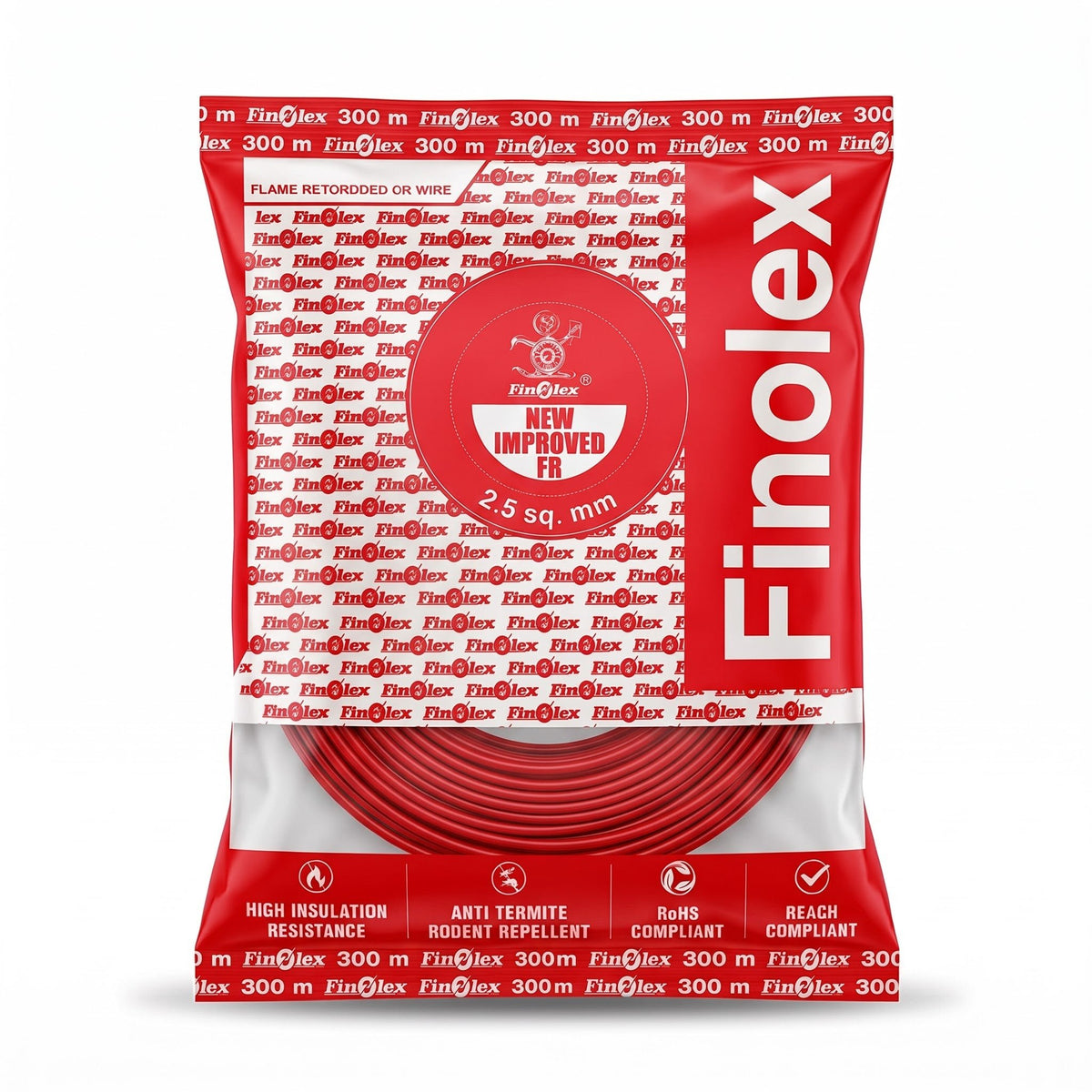 Finolex FR Wire (200/300 Mtrs) Project Packing - Buildenza