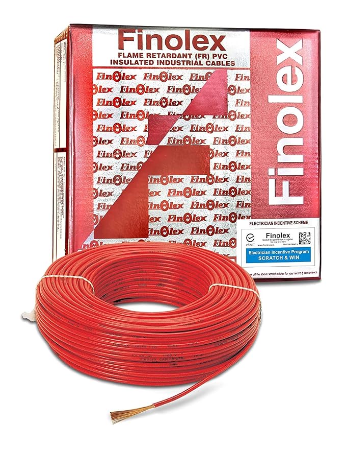 Finolex Silver FR Wire 90 Mtrs - Buildenza