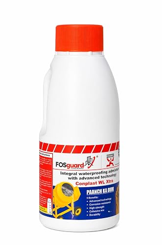 Fosroc Conplast WL Xtra | Waterproofing Liquid for Concrete and Plaster - Buildenza