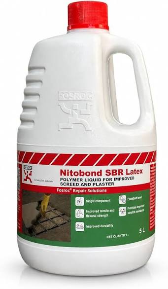 Fosroc Nitobond SBR Latex | Polymer Liquid for Improved Screed and Plaster - Buildenza