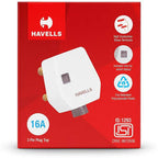 Havells Polycarbonate 3-Pin Plug Top