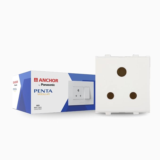 Anchor Penta White 6A Socket