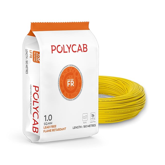 Polycab FR-LF Wires 180 Mtrs - Buildenza