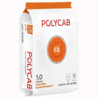 Polycab FR-LF Wires 180 Mtrs - Buildenza