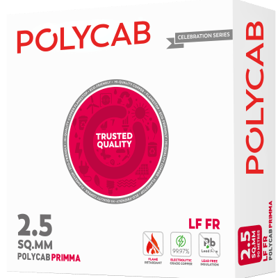 Polycab Primma LF FR Wires 90 Mtrs - Buildenza